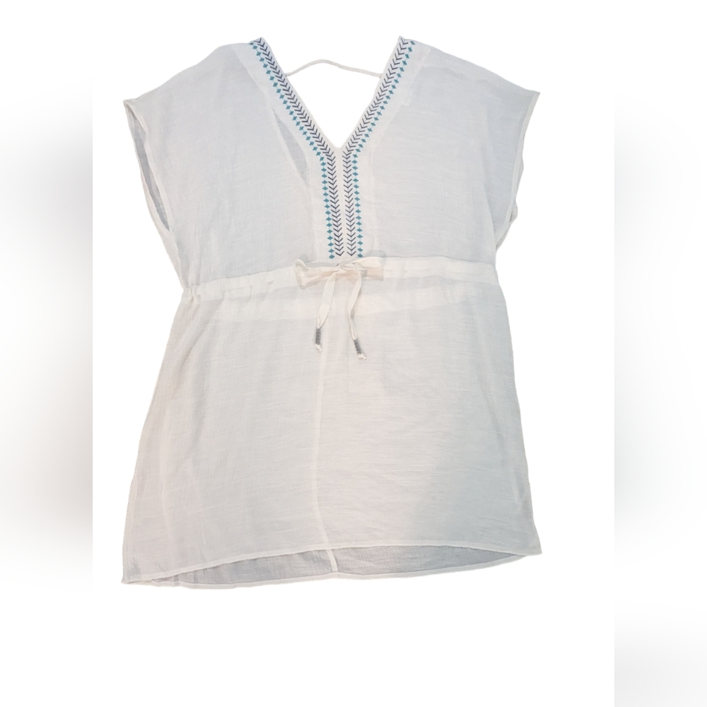 Kona Sol Swim Coverup Womens XL Casual Comfy Resortwear Sporty Boho Vacation